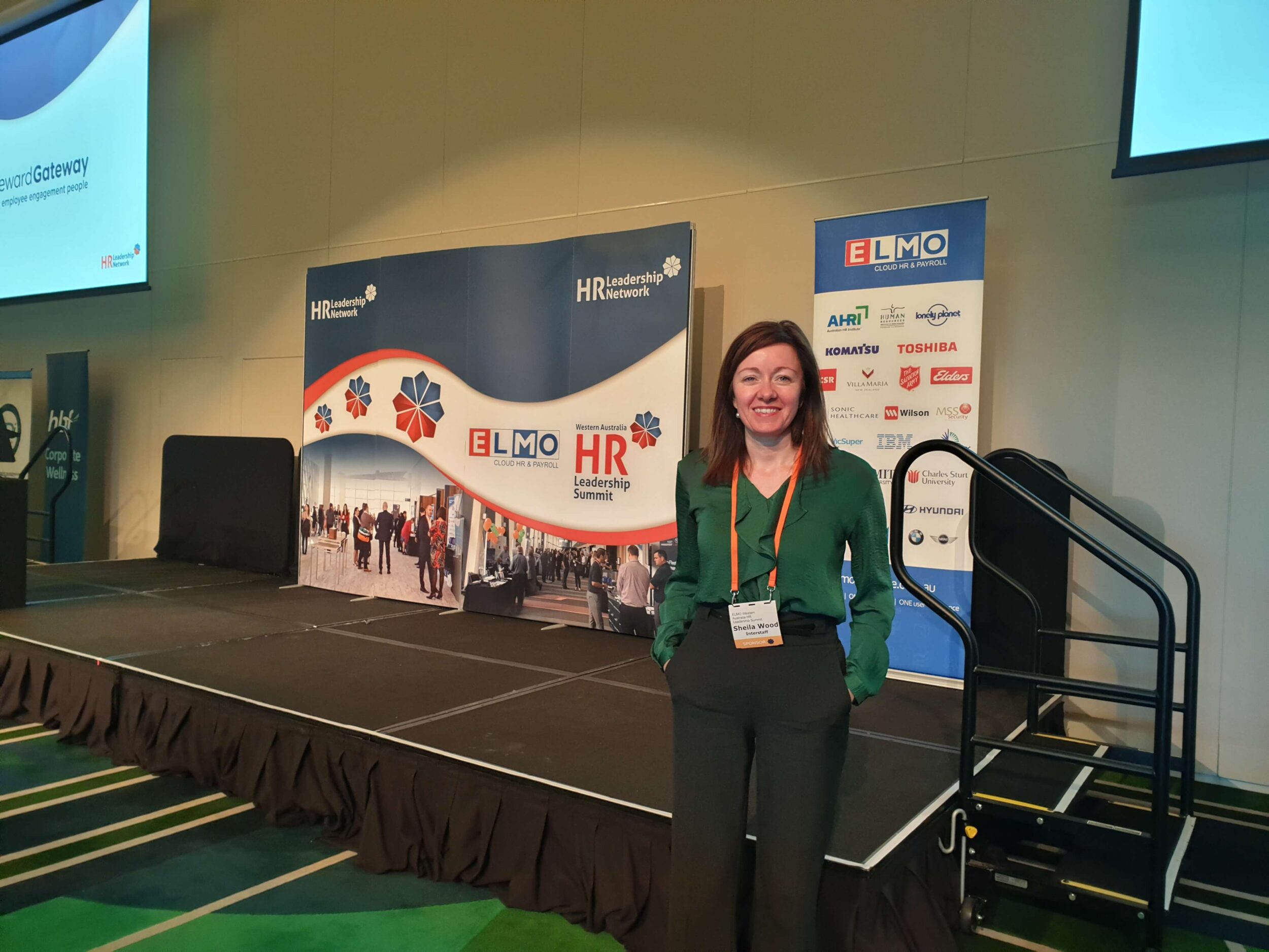 Interstaff's Sheila Woods at the 2018 HR Leadership Summit