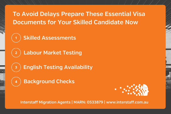 Interstaff essential visa documents to prepare now