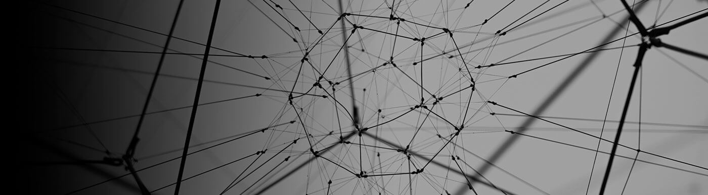 Web of connecting supporting lines