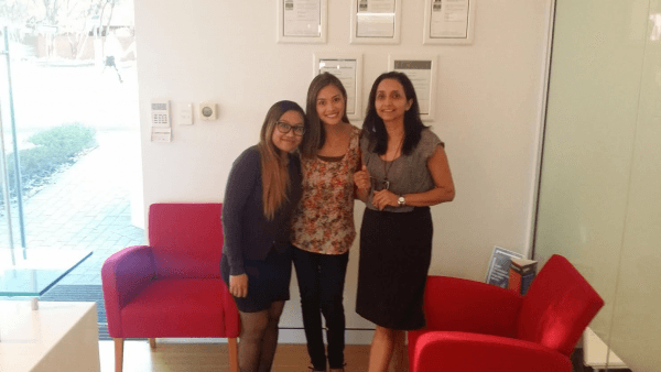 Interstaff workers within the migration agency HQ in perth